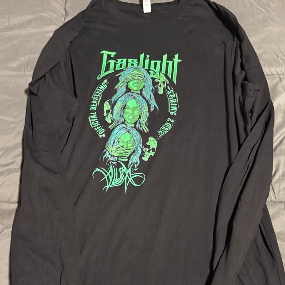Alissa White-Gluz Black Long Sleeve Shirt